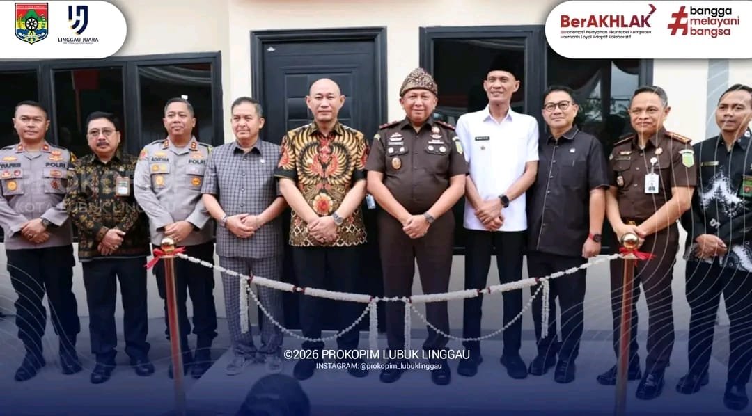 Ketua DPRD Bersama Wabup Muratara Hadiri Peresmian Rumah Jabatan Eselon IV Kejari Lubuklinggau