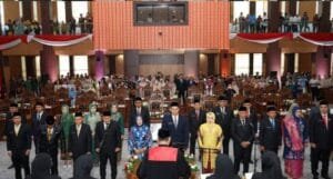 Rapat Paripurna Pelantikan 30 Anggota DPRD Kota Lubuklinggau