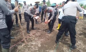 Launching Gugus Tugas Polri Dukung Ketahanan Pangan Nasional
