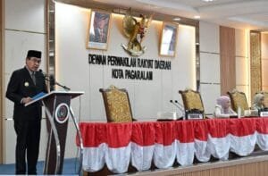 Paripurna Jawaban Eksekutif Atas Pandangan Umum Fraksi-fraksi DPRD Kota Pagar Alam