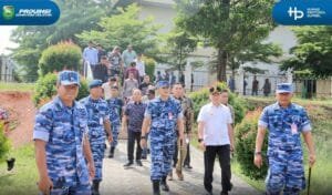 Pj Gubernur Sumsel Bersama Danlanud Melakukan Peninjauan di Kawasan Kompleks Asrama Haji