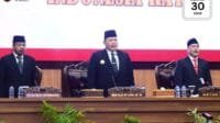 Pjs. Bupati Deva Octavianus Coriza Hadiri Paripurna Istimema Pelantikan Anggota DPRD Kabupaten Musi Rawas Masa Jabatan 2024-2029