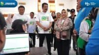 Pj Ketua Tim Penggerak PKK Sumsel Melza Elen Setiadi Menghadiri Peringatan HDi