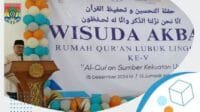 Hadiri Wisuda Akbar Rumah Qur’an, Sekda Sampaikan Tahfidz Quran Menjadi Program Prioritas Pemkot Lubuklinggau Pada RPJMD