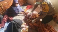 Polsek Jayaloka Polres Musi Rawas Lakukan Identifikasi Jenazah Diduga Gantung Diri