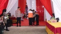 Polres Mura Kawal Pengamanan Rapat Pleno Rekapitulasi Hasil Penghitungan Perolehan Suara dan Penetapan Hasil Pilkada 2024