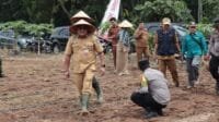 Sekda Lubuklinggau H Trisko Defriyansa Menghadiri Gerakan Penanaman 1 Juta Hektar Tanaman Jagung