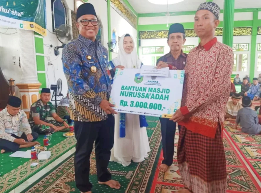 Dr Bahri, S.STP, M.Si Pj Bupati Sarolangun Menghadiri HUT Ke 42 BAZNAS