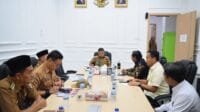 Bupati Bersama Manager Unit Pelaksana Pembangunan GI adakan Pertemuan