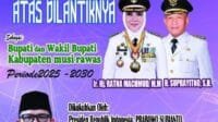 BKPSDM Musi Rawas Mengucapkan Selamat Atas Pelantikan Hj Ratna Machmud dan H Suprayitno Sebagai Bupati dan Wakil Bupati Musi Rawas Periode 2025-2030