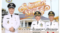 Shandy Hermanto Kepala Desa Belani mengucapkan Selamat atas Dilantiknya Bupati dan Wakil Bupati Musi Rawas Utara