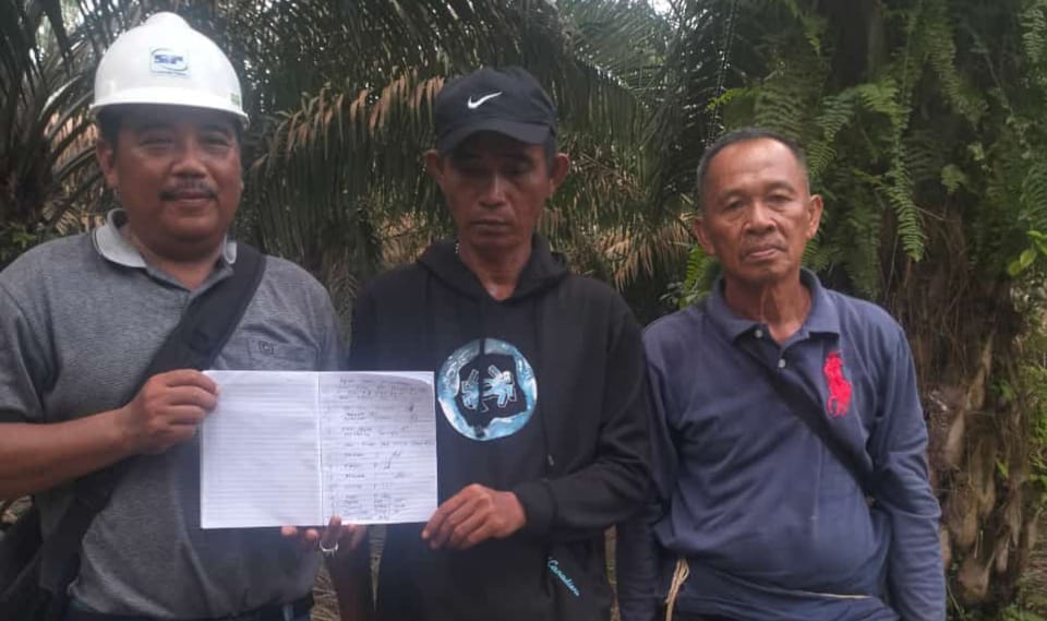 PT SAP Diduga Serobot Lahan Perkebunan Warga di Rawas Ilir