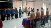 Wabup Muratara H.Junius Wahyudi Lantik PNS dan CPNS di lingkungan Pemkab Muratara