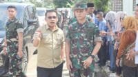 Bupati Devi Suhartoni dan Wabup Junius Wahyudi Sambut Kedatangan Mayjen TNI Ujang Darwis