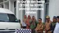 Bupati Devi Suhartoni Lepas Langsung Keberangkatan Kafilah STQH Muratara Ke Pali