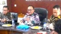 Bupati H. Hurmin Terima Audiensi Aliansi Mahasiswa Sarolangun