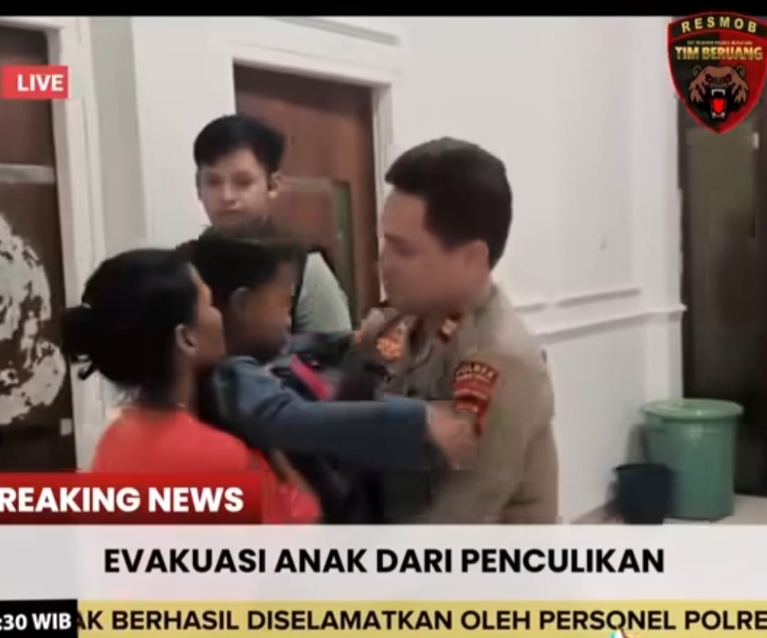 Bocah Yang di Sandera oleh Penculik Berhasil di Selamatkan Tim Polres Muratara