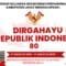 Dinas Perhubungan Kabupaten Lahat Mengucapkan HUT RI ke-80