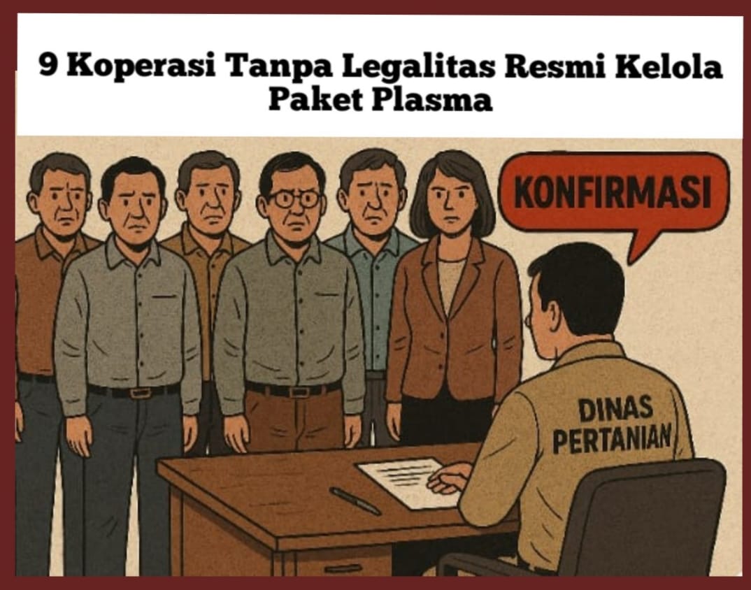 9 Koperasi Tanpa Legalitas Resmi Kelola Paket Plasma