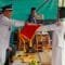 Pengibaran Bendera Merah Putih di Desa Napallicin Kepala Desa Bertindak Sebagai Inspektur Upacara