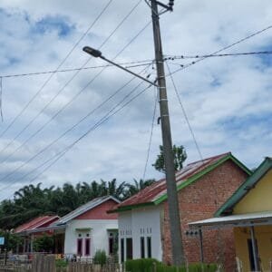 LPJU Desa Batu Gajah Baru Diduga Tak Sesuai RAB,Warga Minta Tanggungjawab Pelaksana