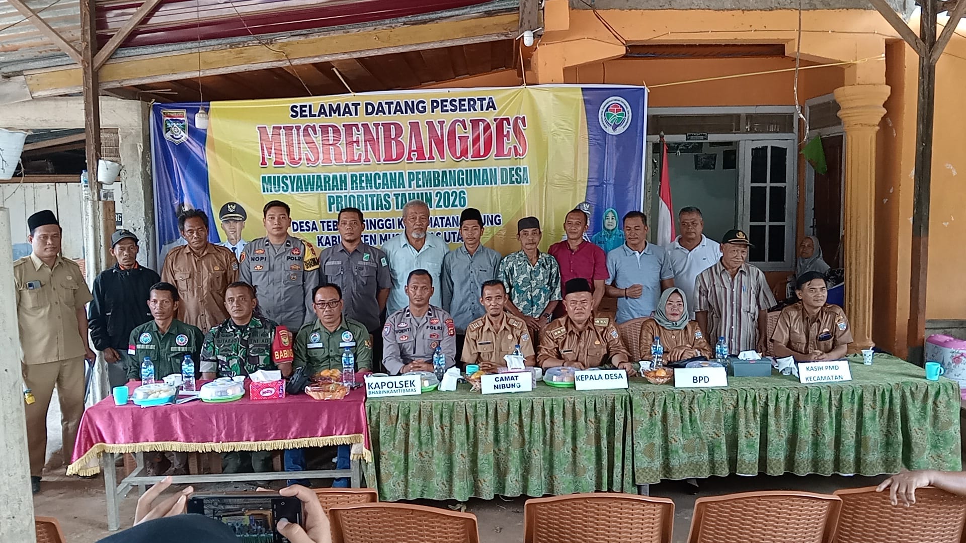 Musrenbangdes Tebing Tinggi  Tetapkan Prioritas Pembangunan 2026