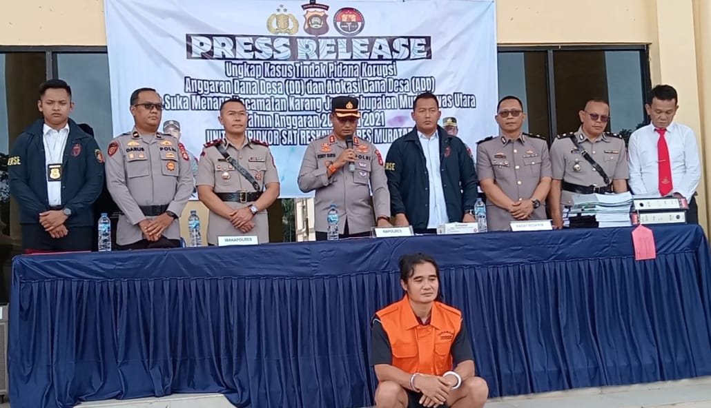 Polres Muratara Ungkap Dugaan Korupsi Kepala Desa Suka Menang