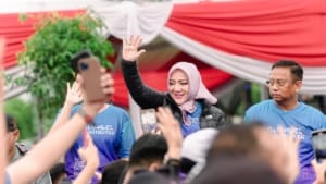 Bupati Hj. Ratna Machmud Buka Lomba Lari 5K Sumsel Bukit Botak Tahun 2025