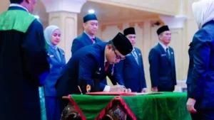 Delapan Pejabat Eselon II di Lingkungan Pemkab Musi Rawas Dilantik Bupati Hj. Ratna Machmud