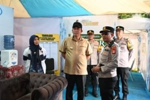 Wali Kota Ludi Oliansyah Tinjau Pos Pengamanan Idul Fitri