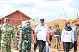 Pangdam II/Sriwijaya Tinjau Pembangunan SMA Taruna Nusantara Bersama Walikota Pagar Alam