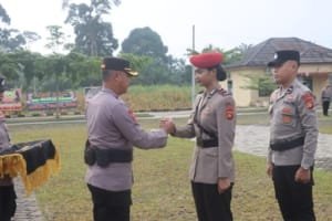 Ipda Dania Nurauliawati Sumarto, S.Trk., M.Si., resmi dilantik sebagai Kasat Reserse PPA dan PPO Polres Muratara.