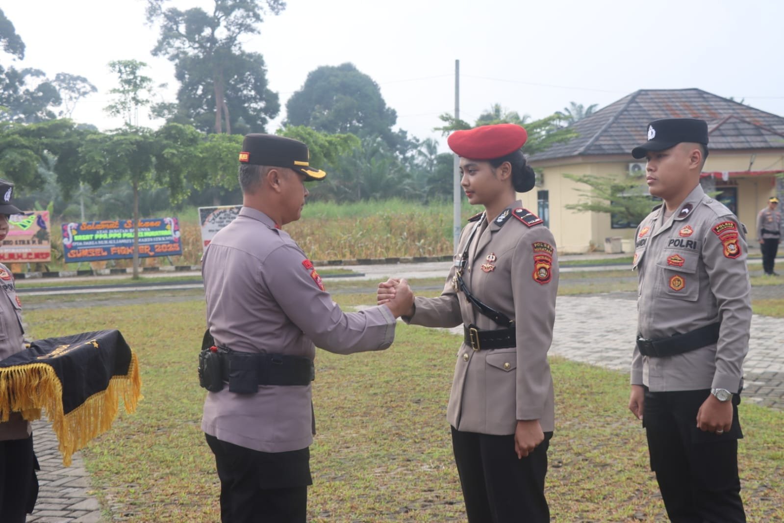Ipda Dania Nurauliawati Sumarto, S.Trk., M.Si., resmi dilantik sebagai Kasat Reserse PPA dan PPO Polres Muratara.