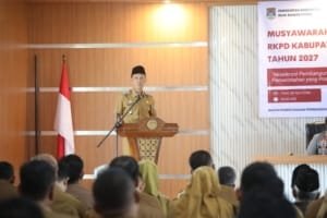 Junius Wahyudi Wabup Muratara Hadiri Musrenbang RKPD 2027,Tingkat Kabupaten