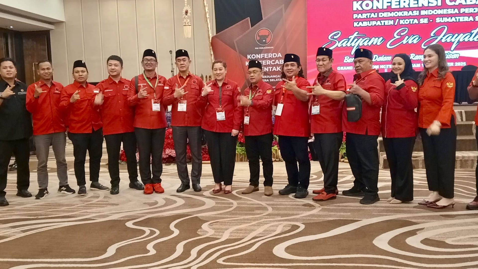 Ketua DPD H. Devi Suhartoni Siap Konsolidasikan Kader PDI Perjuangan Sumsel