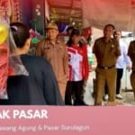 Sidak Dua Pasar Tradisional Muratara Disprindakop Pastikan Kualitas Barang dan Ketersediaan Pangan Tetap Terjaga