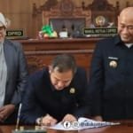 Paripurna Penetapan Propemperda 2026 Penandatanganan Persetujuan Bersama Wali Kota dan DPRD Lubuklinggau 