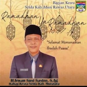 Kabag Kesra Setda Muratara Sampaikan Ucapan Selamat Menunaikan Ibadah Puasa 1447 H