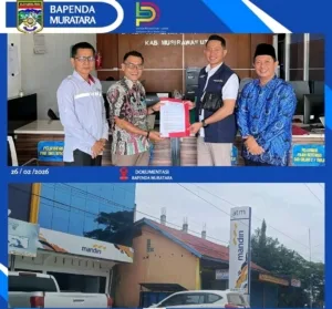 Bapenda Muratara Perkuat Sinergi dengan Bank Mandiri dan DPMPTSP untuk Optimalisasi PAD