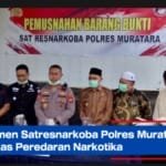 Komitmen Satresnarkoba Polres Muratara Berantas Peredaran Narkotika