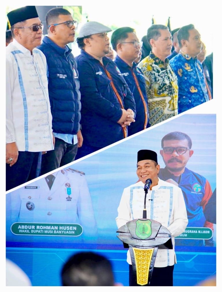 Bupati  Muba H.M. Toha Tohet, S.H Hadiri Pelantikan IWO,Al Azhar Staf Ahli Bupati Muratara Harapkan IWO Mampu Menjalin Sinergi