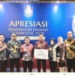 Bupati Muratara Terima Apresiasi Daerah Berprestasi 2026