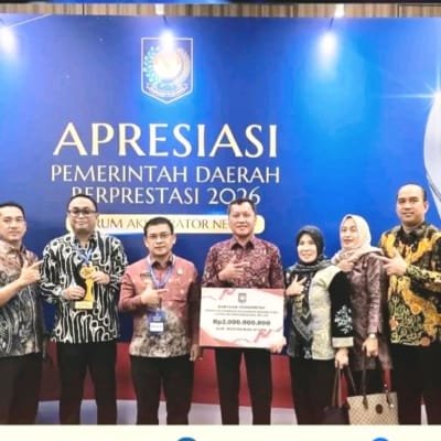 Bupati Muratara Terima Apresiasi Daerah Berprestasi 2026