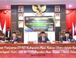 Paripurna Hari Jadi ke-13 Muratara, DPRD dan Pemkab Perkuat Komitmen Membangun Daerah