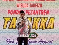 Kabag Kesra Setda Muratara Hadiri Haflah Tasyakuran dan Wisuda Tahfizh Pondok Pesantren Tazzaka