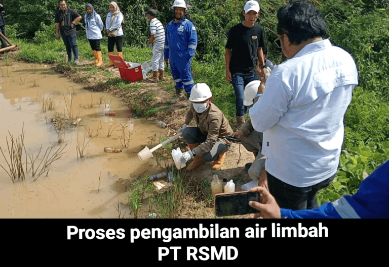 Pengambilan SAL PT SRMD, Yang Dilaporkan,Diduga Cemari Linkungan Untuk Proses Hukum
