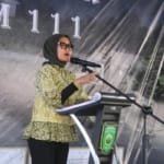Wakil Bupati Widia Ningsih Peletakan Batu Pertama Pembangunan Flyover Ruas KM. 111